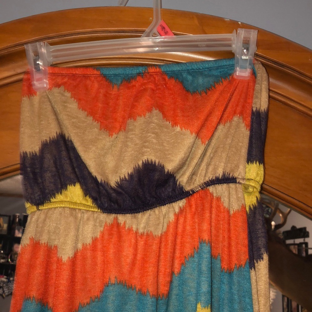 strapless dress